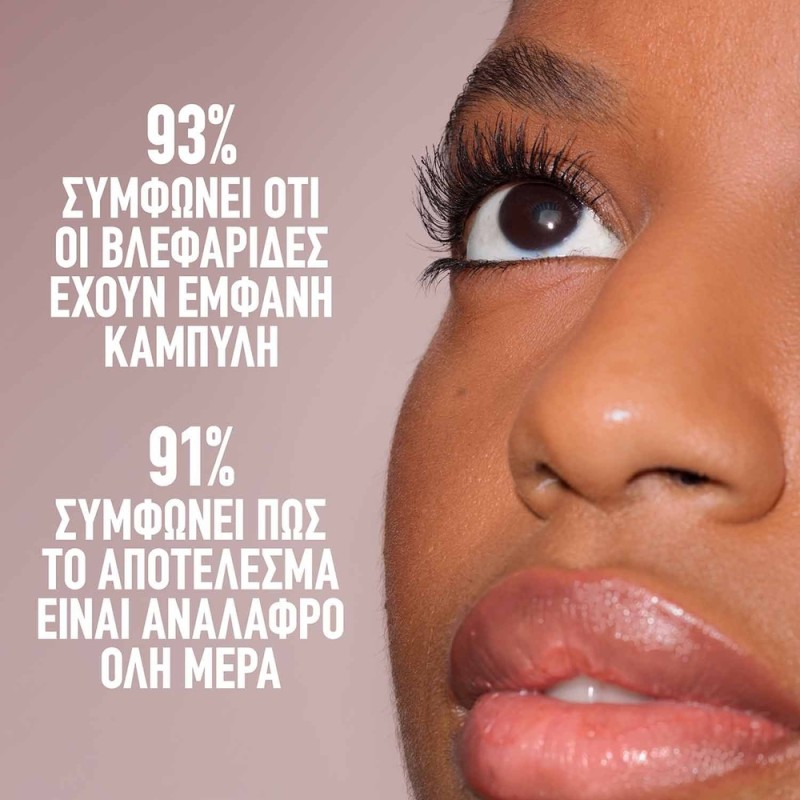 Maybelline Lash Sensational BODY Mascara - Μάσκαρα για Όγκο & Καμπύλη 9,65ml #Black