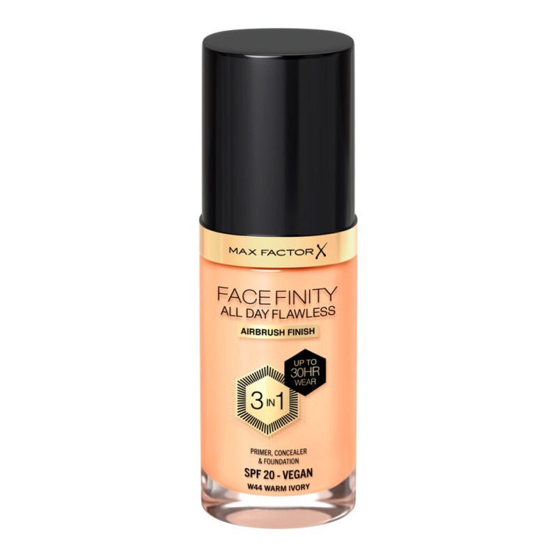 Max Factor Facefinity 3 in 1 Foundation SPF20 30ml (44)