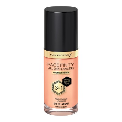 Max Factor Facefinity 3 in 1 Foundation SPF20 30ml (64)