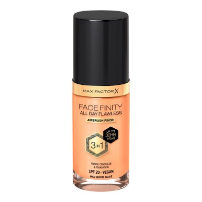 Max Factor Facefinity 3 in 1 Foundation SPF20 30ml (62)