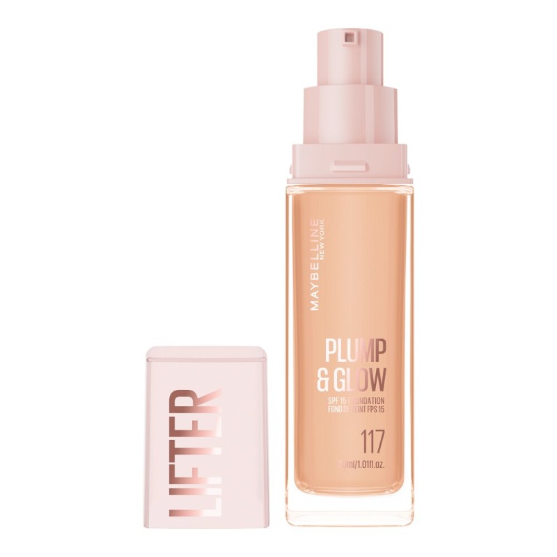 Maybelline Lifter Plump & Glow Foundation 30ml #117
